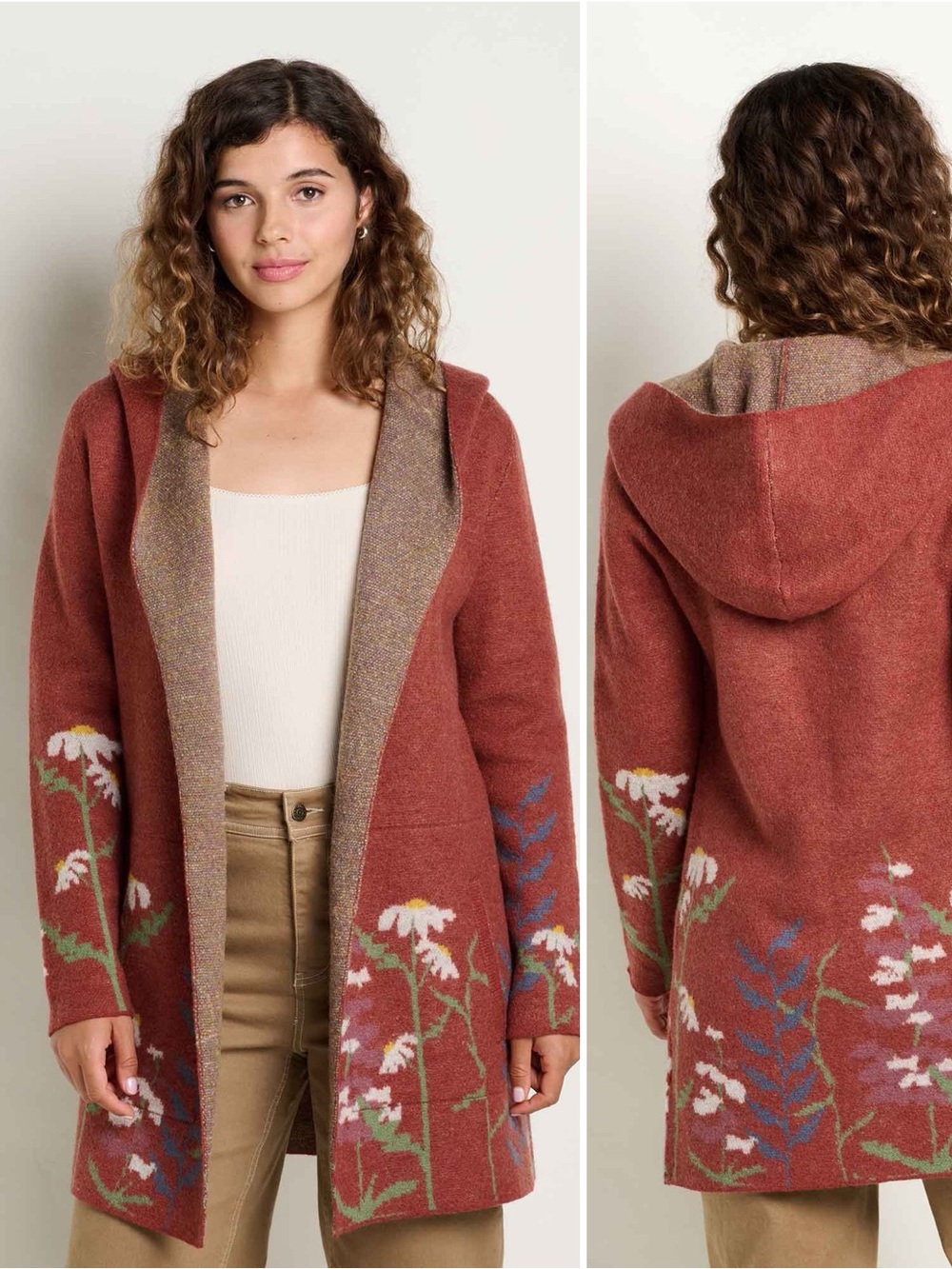 Toad&Co Merino Heartfelt Hoodie Sundown Pattern / XS NEW WITH TAGS NWT